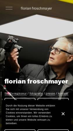 Vorschau der mobilen Webseite www.froschmayer.com, Froschmayer