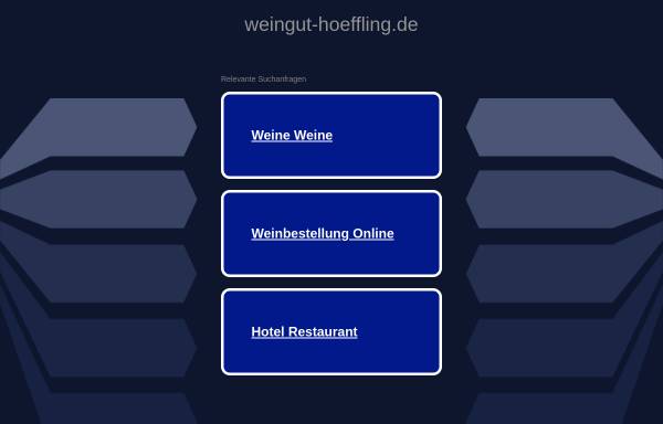 Vorschau von www.weingut-hoeffling.de, Hoeffling, Weingut