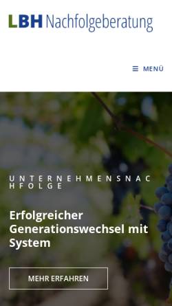 Vorschau der mobilen Webseite www.biffar.com, Biffar, Weingut Josef