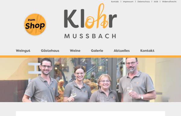Vorschau von www.weingut-klohr.de, Klohr, Weingut Edgar