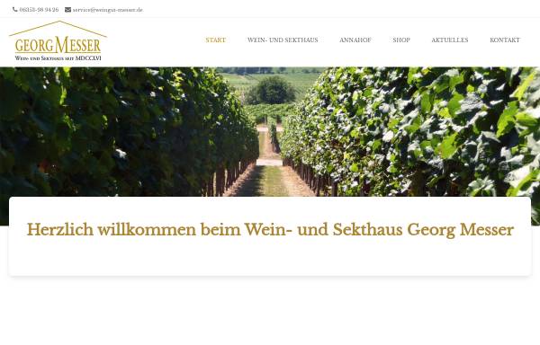 Vorschau von www.weingut-messer.de, Weingut Messer