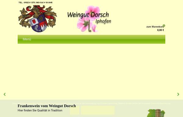 Vorschau von www.weingut-dorsch.de, Weingut Dorsch