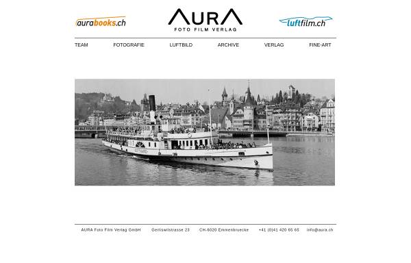 Vorschau von www.aura.ch, Fotoagentur Aura