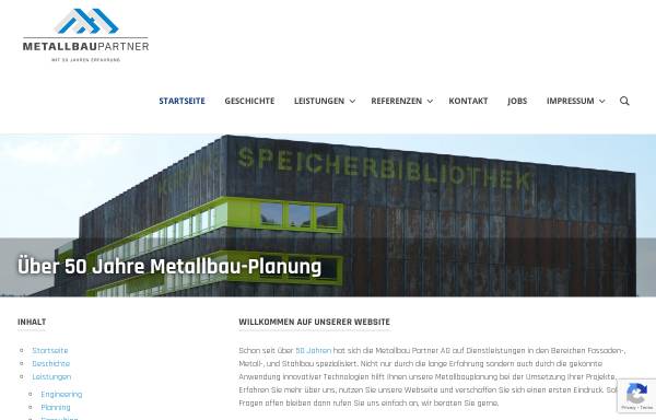 Vorschau von mbpag.ch, Metallbau Partner AG