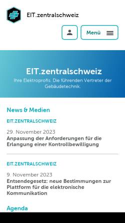Vorschau der mobilen Webseite www.vzei.ch, VZEI
