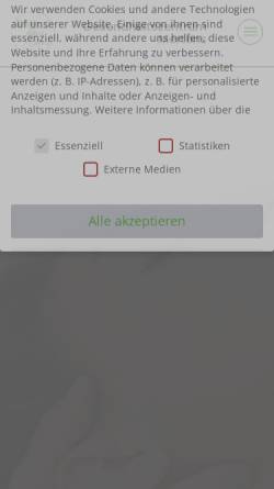 Vorschau der mobilen Webseite www.therapie-mertens.de, Gesundheitszentrum Mertens