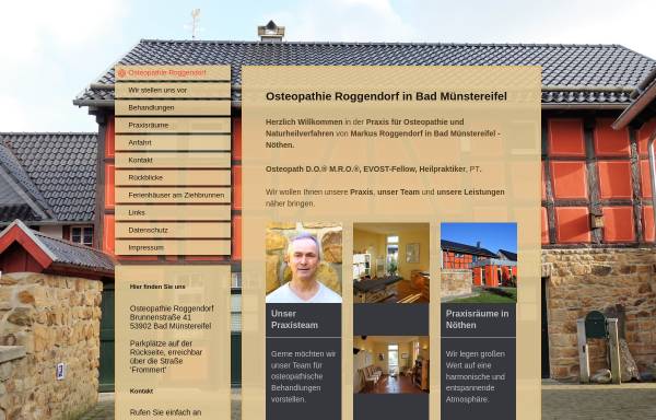 Vorschau von www.osteopathie-roggendorf.de, Markus Roggendorf