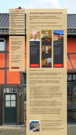 Vorschau der mobilen Webseite www.osteopathie-roggendorf.de, Markus Roggendorf