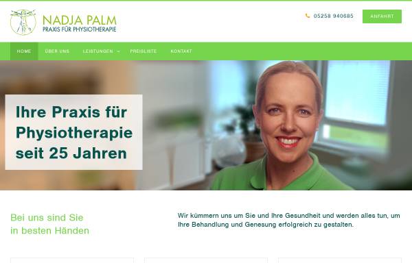 Nadja Palm, Praxis für Physiotherapie, Krankengymnastik und Massage