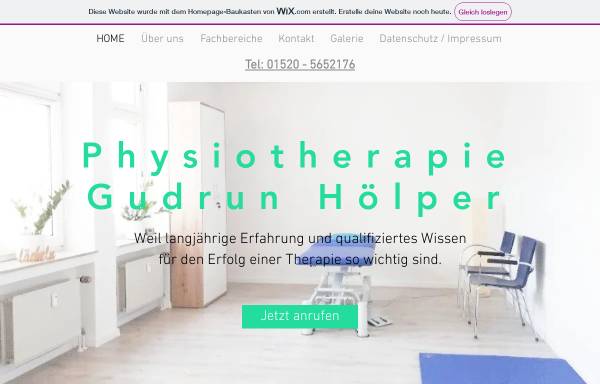 Vorschau von www.praxis-hoelper.de, Praxis für Krankengymnastik Gudrun Hölper
