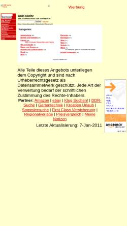 Vorschau der mobilen Webseite www.ddr-suche.de, DDR-Suche