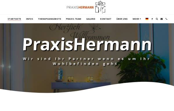 Vorschau von www.krankengymnastikpraxis-hermann.de, Praxis Hermann