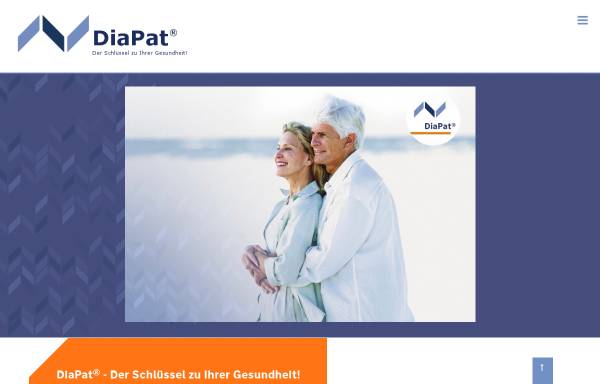 Vorschau von www.diapat.de, DiaPat GmbH - Frühdiagnose System