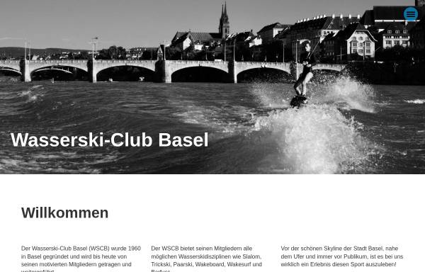 Vorschau von www.wasserski-basel.ch, Wasserski Club Basel