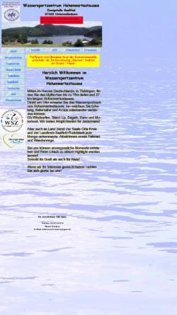 Vorschau der mobilen Webseite www.hohenwartestausee.de, Wassersport auf dem Hohenwartestausee