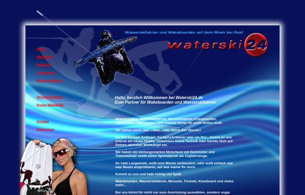Vorschau von www.waterski24.de, waterski24