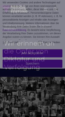 Vorschau der mobilen Webseite www.alst.org, Arnold-Liebster-Stiftung