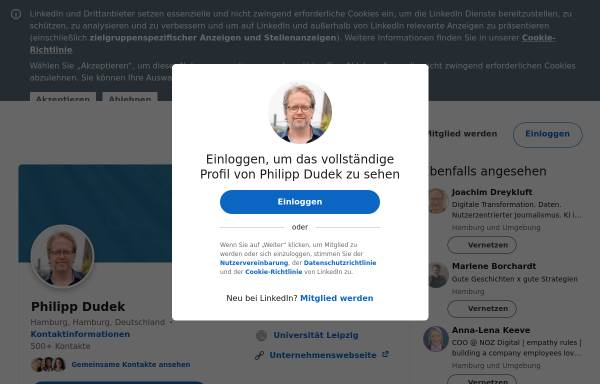 Vorschau von www.dudek-info.de, Dudek, Philipp