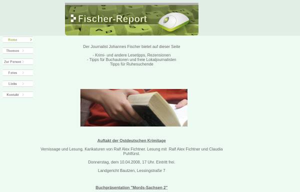 Vorschau von www.fischer-report.de, Fischer, Johannes
