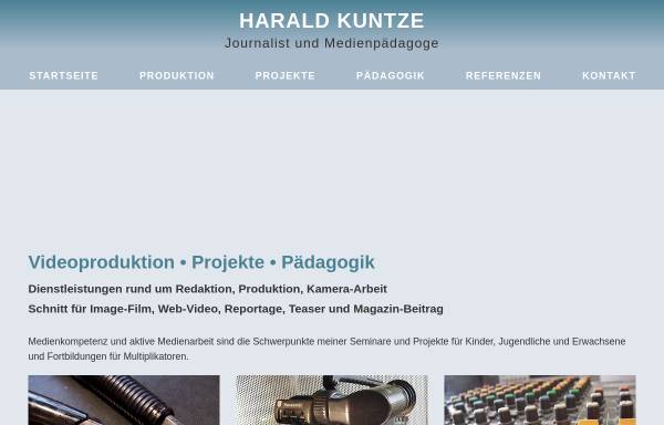 Vorschau von www.haraldkuntze.de, Kuntze, Harald