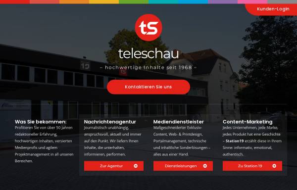 Vorschau von www.teleschau.de, teleschau - der mediendienst GmbH