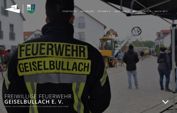 Vorschau von www.feuerwehr-geiselbullach.de, Freiwillige Feuerwehr Geiselbullach