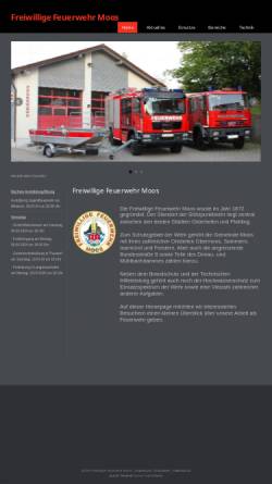 Vorschau der mobilen Webseite www.ffw-moos.de, Freiwillige Feuerwehr Moos