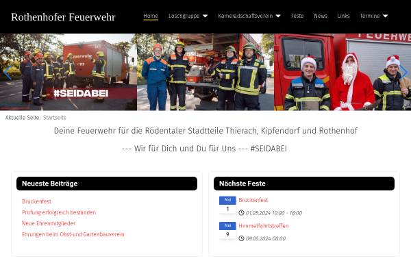 Freiwillige Feuerwehr Rödental - Löschzug Rothenhof