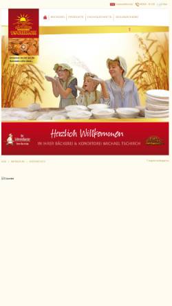 Vorschau der mobilen Webseite www.jesusbaeckerei.de, Bäckerei Tschirch