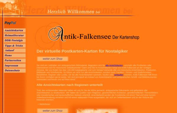 Vorschau von www.antik-falkensee.de, Antik-Falkensee, Björn Assmann
