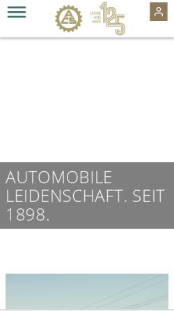 Vorschau der mobilen Webseite www.acs.ch, ACS Automobil-Club der Schweiz