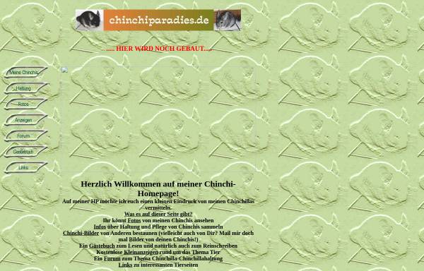 Vorschau von www.chinchiparadies.de, Chinchiparadies
