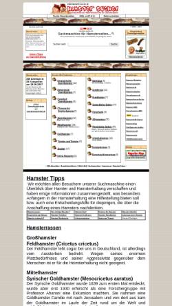 Vorschau der mobilen Webseite www.hamstersuche.de, Hamster Suche
