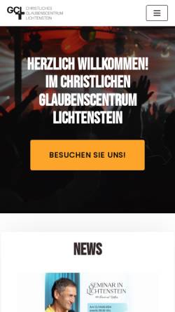 Vorschau der mobilen Webseite www.gclev.de, GCL Lichtenstein