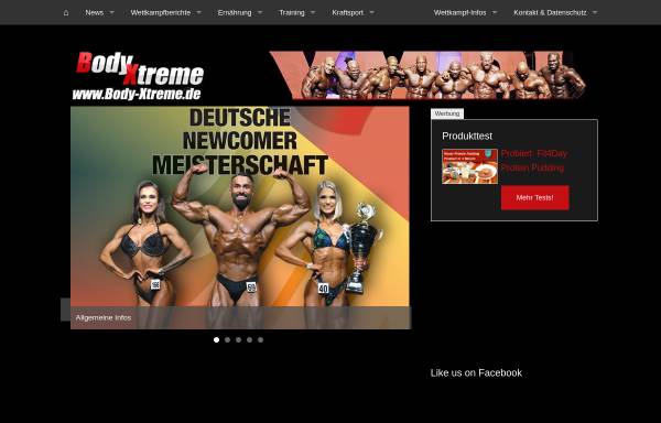 Vorschau von www.bodybuilding-magazin.de, Body-Xtreme