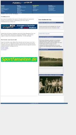 Vorschau der mobilen Webseite www.fussballfanseiten.de, Fußballfanseiten