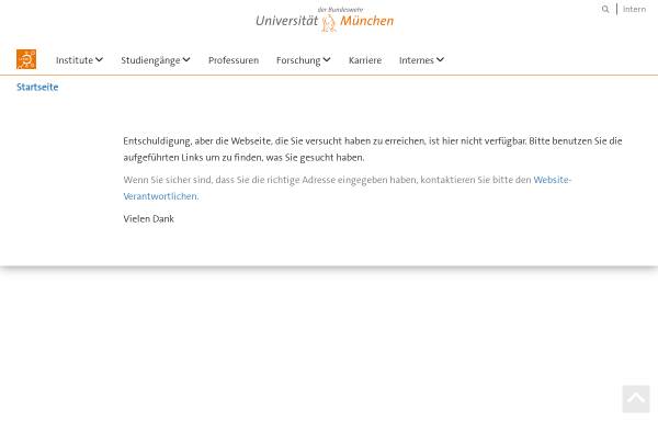Fakultät für Informatik der Universität der Bundeswehr München