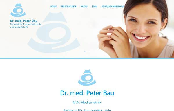 Vorschau von www.dr-peter-bau.de, Bau, Dr. Peter