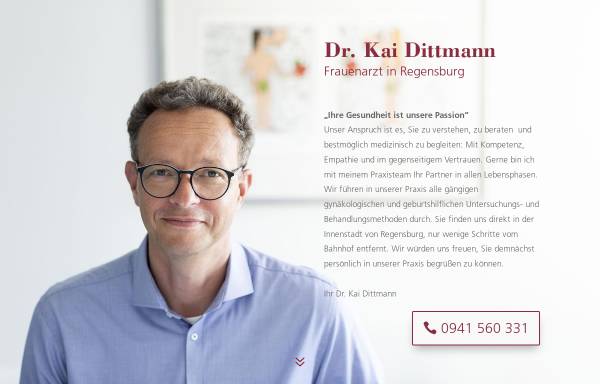 Vorschau von www.frauenarzt-dittmann.de, Dittmann, Dr. med. Kai