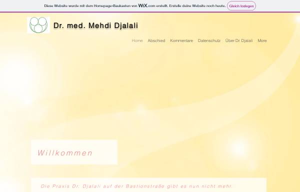 Vorschau von drmdjalali.wixsite.com, Djalali, Dr. med. Medhi