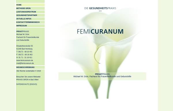 Vorschau von femicuranum.de, Femicuranum