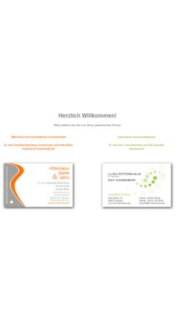 Vorschau der mobilen Webseite www.dr-rittershaus.de, Gynäkologische Praxis Dr. Rittershaus