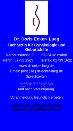 Vorschau der mobilen Webseite www.frauenarzt-dr-koenig.de, König, Dr. med. Harald