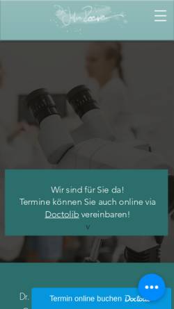 Vorschau der mobilen Webseite www.frauenarzt-heinsberg.de, Reeve, Dr. med. Julia