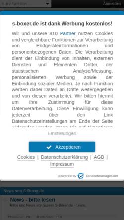 Vorschau der mobilen Webseite www.s-boxer.de, R1100S