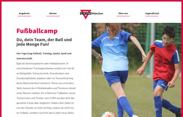 CVJM Fußballcamp des CVJM München