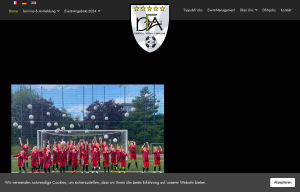 Vorschau von www.deutsche-fussball-akademie.de, Deutsche Fußball Akademie