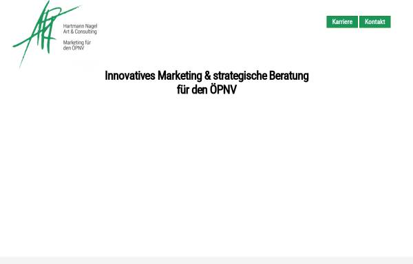 Vorschau von www.oepnv-marketing.de, Hartmann Nagel Art & Consulting