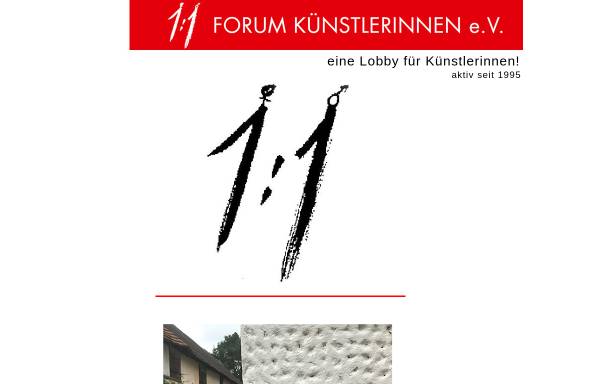 Vorschau von www.forum-kuenstlerinnen.de, Forum Künstlerinnen e.V.