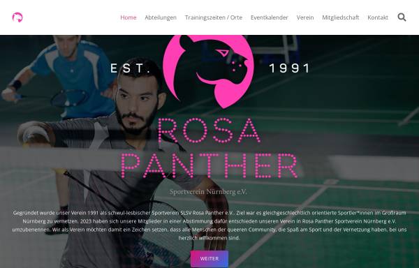 Vorschau von www.rosapanther.de, Rosa Panther
